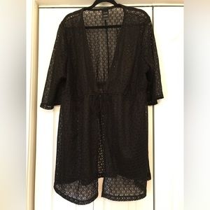 Black Lace Coverup